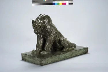 Puma on Guard (bronz)