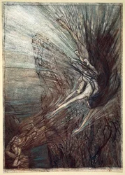„Dovádění rýnských dívek“, 1910.