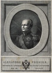 ALEXANDR I. Ruský (1777-1825). Ruský car (1801-1825).