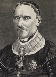 AMBROSIO, Rafael de (19. století). Arcibiskup. Rytina.