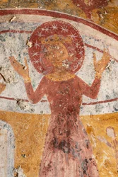 Zvěstování, detail
