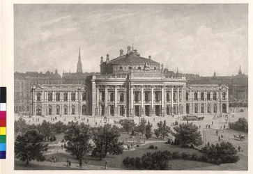 Burgtheater ve Vídni