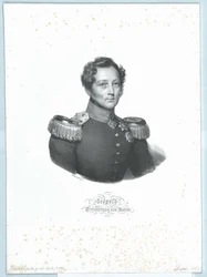 Bádenský velkovévoda Leopold (tisk)