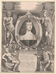 Portugalská infantka Katharina (tisk)