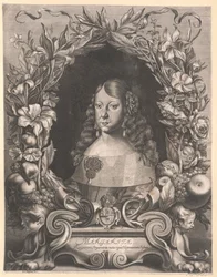Španělská infantka Margaret Theresia (tisk)