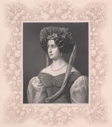 Isabella hraběnka z Tauffkirchenu (tisk)