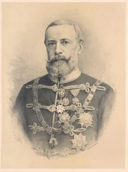 Johann Nepomuk hrabě Harrach (tisk)