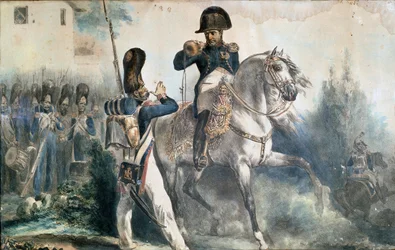 Napoleon I. Bonaparte: "(kolorovaný tisk)