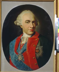 Portrét hraběte Kirilla Razoumovského (1728-1803) (olej na plátně)