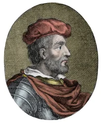 Portrét Duncana I. Skotského - portrét Duncana I. Skotského - rytina