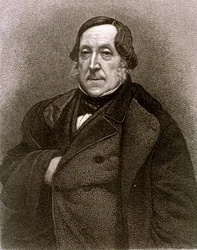 Portrét Gioachina Antonia Rossiniho (lept)