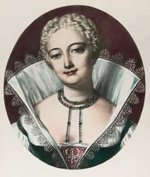 Portrét Louise Labbé (1526-1566) (rytina)