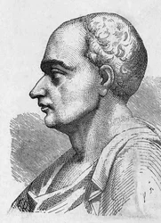 Portrét Luigiho Galvaniho, italského lékaře a fyzika (1737-1798).