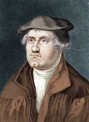 Portrét Martina Luthera - rytina, b.d.