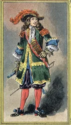 Portrét francouzského námořníka Rene Duguay Trouina.