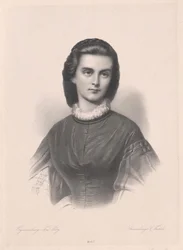 Bavorská kněžna-Gelnhausen Marie (tisk)