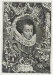 Francouzská princezna Elisabeth (tisk)