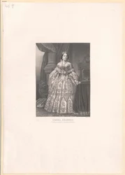 Španělská královna Isabella II.