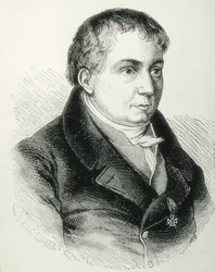 Schlegel, Friedrich von (1772-1829). Německý básník, kritik a učenec. Vůdčí kritik německého romantismu.