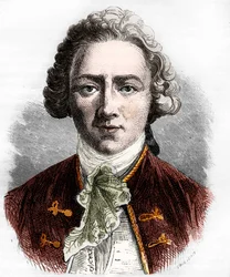 Sebastien-Roch Nicolas de Chamfort, francouzský moralista (rytina)