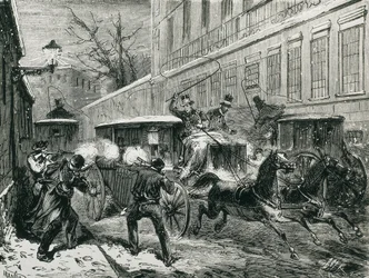 Španělsko (1870). Atentát na generála Prima (Madrid, 27. prosince)
