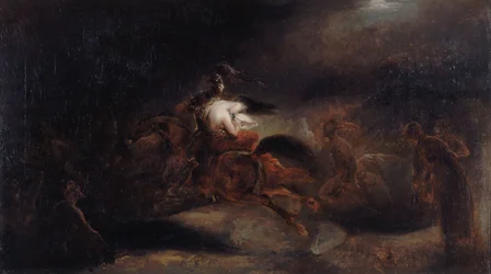 Lenore. Mrtví cestují rychle, c. 1830.