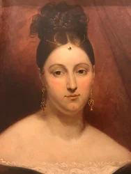 Portrét operní pěvkyně Marie Malibran 1808-1836,