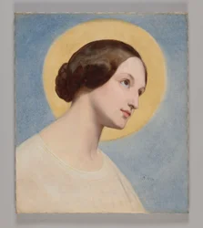 Portrét Elżbiety (Elizy) z Branických, rozené Krasiňské (1820–1876)