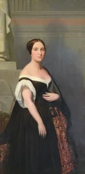 Princezna Mathilde (1820-1904) (olej na plátně)