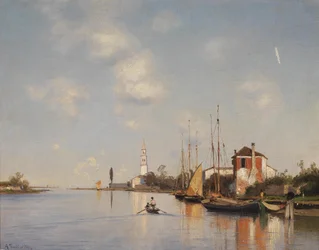 Ascan Lutteroth Mazzorbo bei Venedig