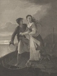 Řeckí milenci, 1825.