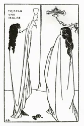 Opakování Tristana a Isoldy, ilustrace z 