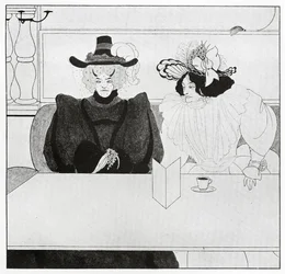 Černá káva, 1895