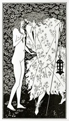 Tajemná růžová zahrada, kolem roku 1894