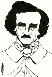 Portrét Edgara Allana Poea, 1894