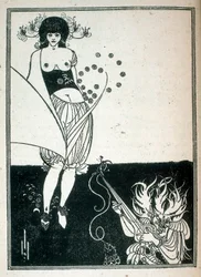 Salome, ilustrace divadelního představení pro Oscara Wilda