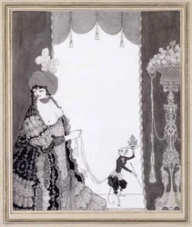 Dáma s opicí, 1897.