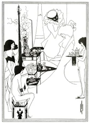 The Toilette of Salome, kolem roku 1894 (litho)
