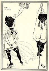 Dvě athénské ženy v nouzi. Ilustrace k Lysistrata of Aristophanes, 1896