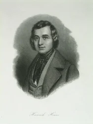 Portrét básníka Heinricha Heineho 1797-1856, 1842