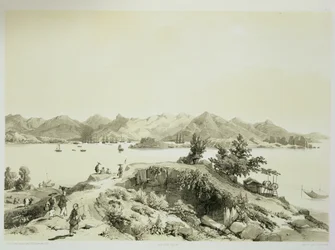 Zátoka a ostrov Hong Kong, deska 4 z 