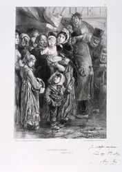 Cantine Nationale, obléhání Paříže, prusko-francouzská válka, leden 1871