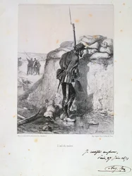 Obléhání Paříže, francouzsko-pruská válka, 1870 1871.