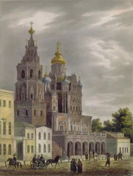 Kostel Nanebevzetí Panny Marie na ulici Pokrovka v Moskvě, 1825