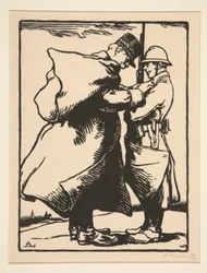 Le G?n?ral Joffre d?core (General Joffre Decorates), z La Guerre de 1914, první série, no. 12