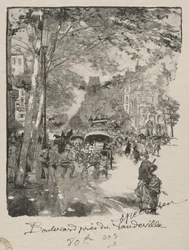 Boulevard poblíž Vaudeville