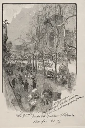 Boulevards, poblíž Porte St. Denis