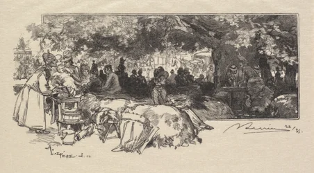 Fontainebleau Forest: Jídelna matky Pichardové
