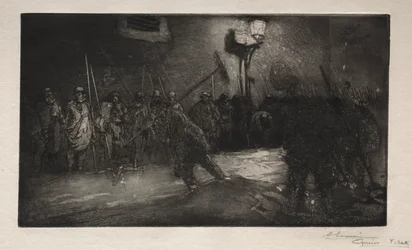 Volání metařů noci, 1890.