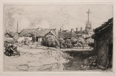 Kalvárie, St. Jean-de-Mont, 1909.